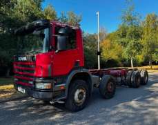 2002 Scania 114 340 8X4 Chassis Cab  
